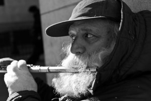 dude was hanging out on wall st.